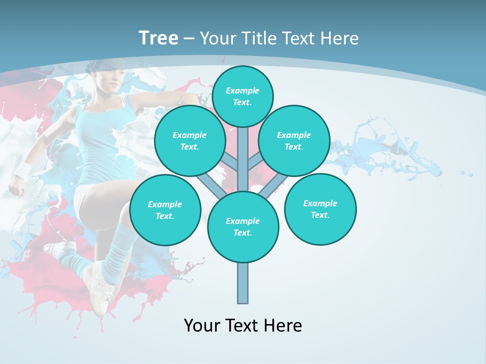 Full Healthy Action PowerPoint Template