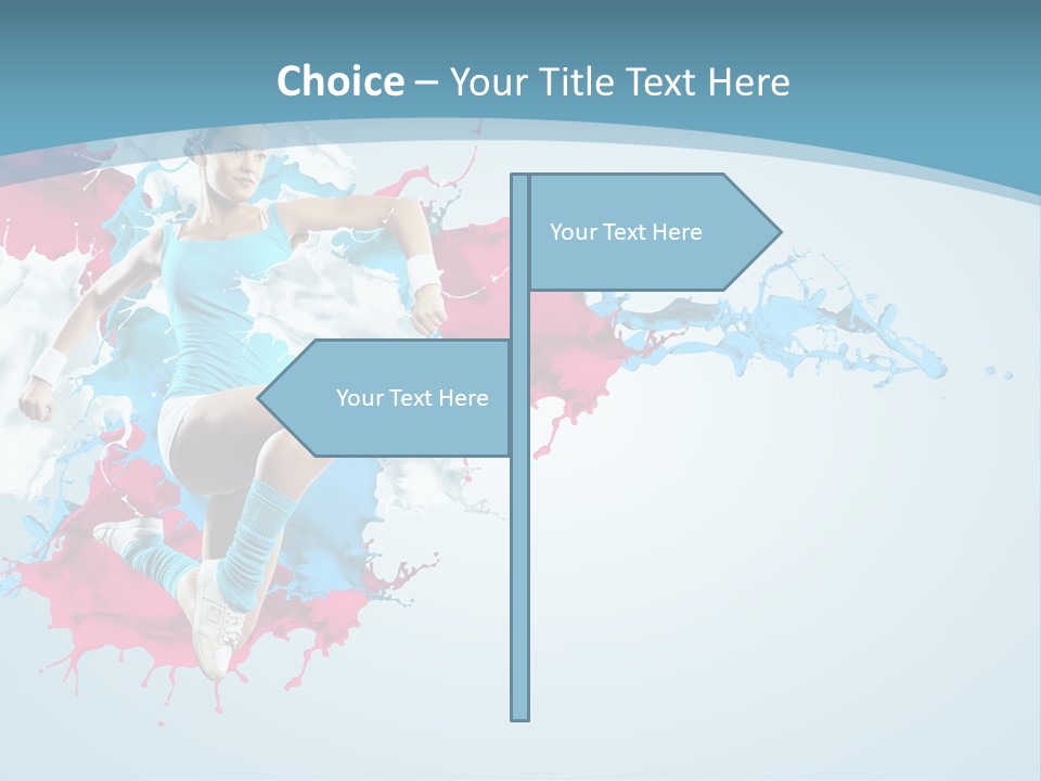 Full Healthy Action PowerPoint Template