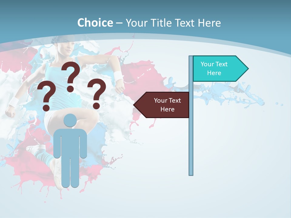 Full Healthy Action PowerPoint Template