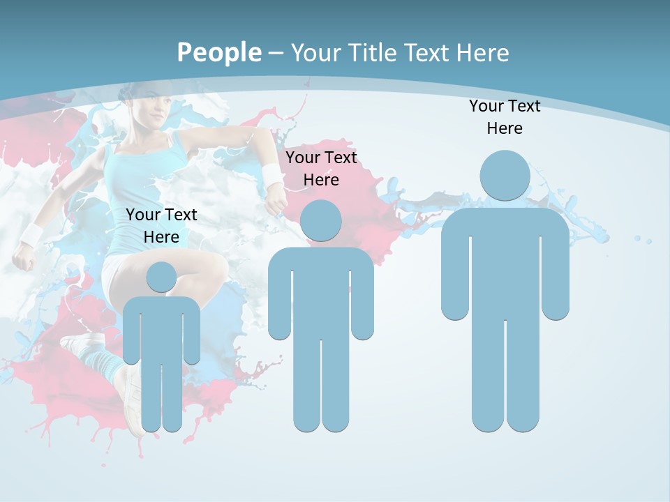 Full Healthy Action PowerPoint Template