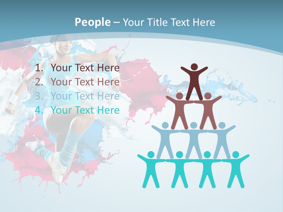 Full Healthy Action PowerPoint Template