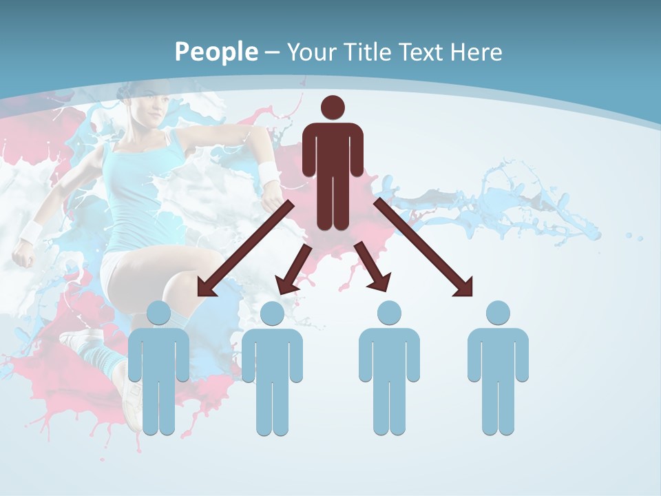 Full Healthy Action PowerPoint Template