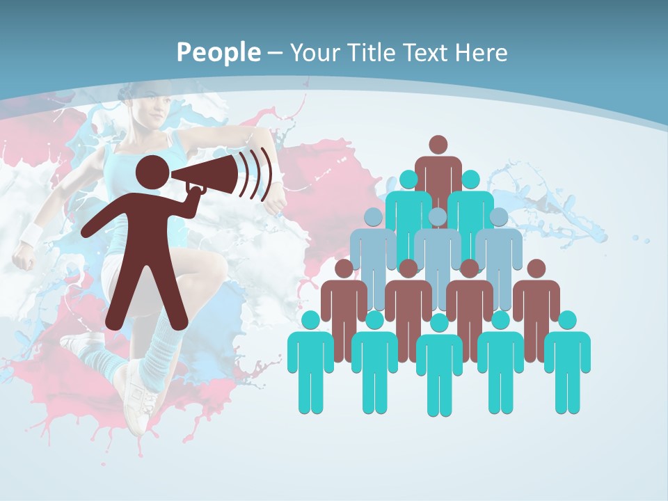 Full Healthy Action PowerPoint Template