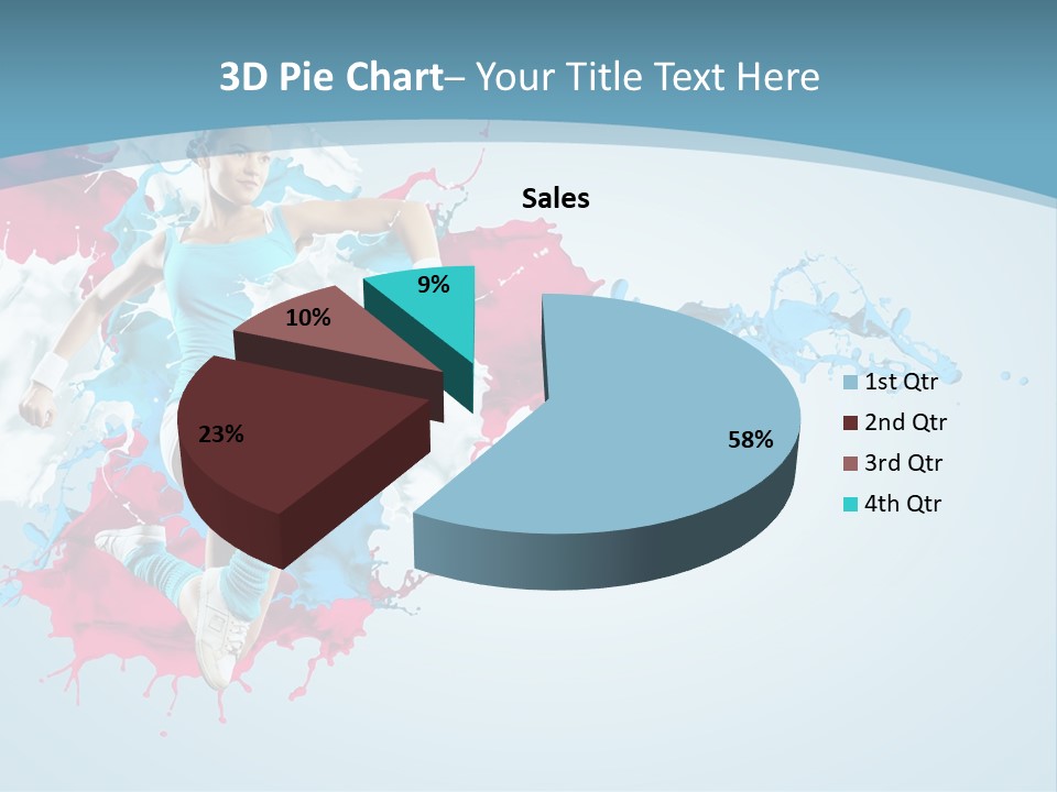 Full Healthy Action PowerPoint Template