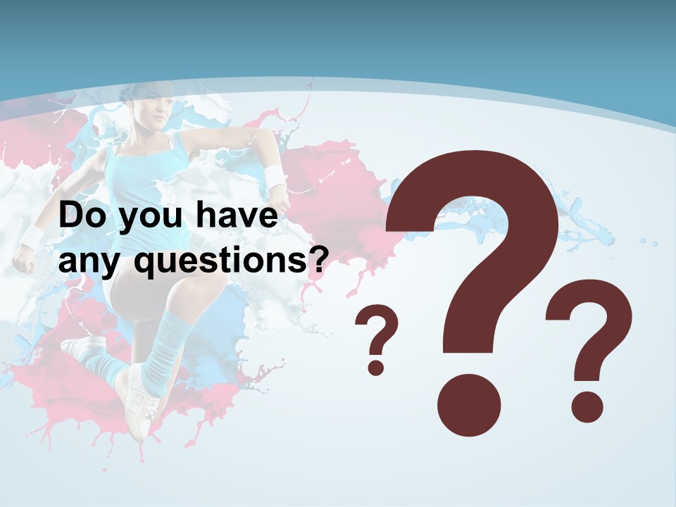 Full Healthy Action PowerPoint Template