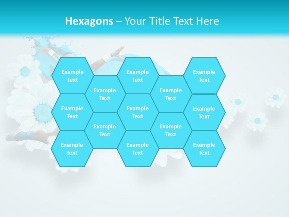 Biceps Flower Action PowerPoint Template