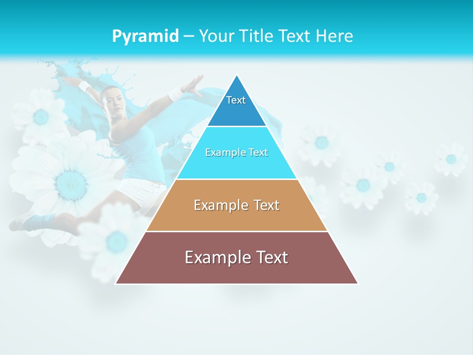 Biceps Flower Action PowerPoint Template