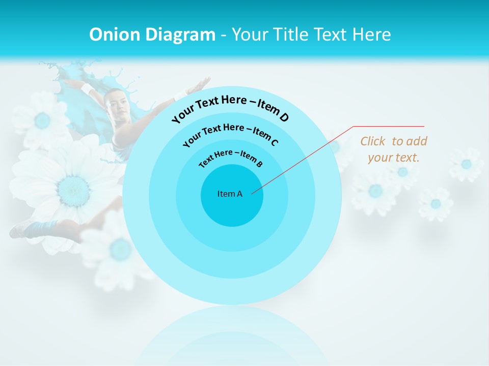 Biceps Flower Action PowerPoint Template