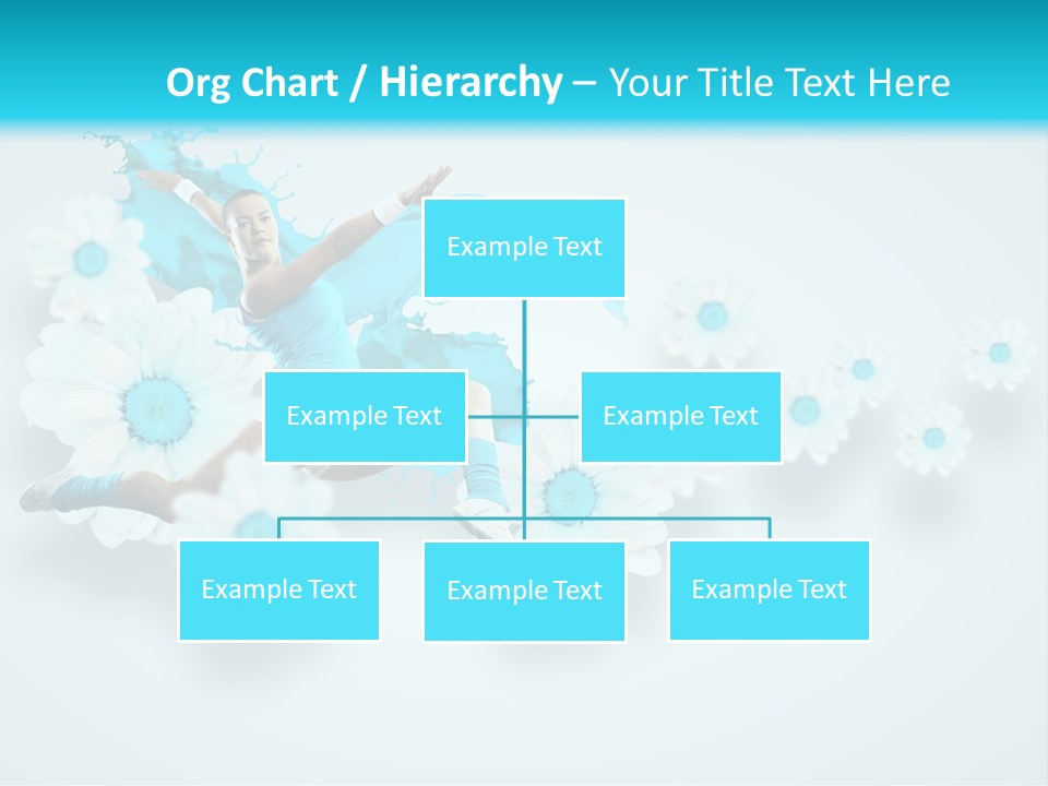 Biceps Flower Action PowerPoint Template