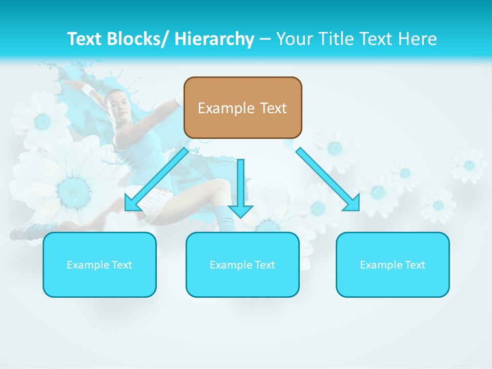 Biceps Flower Action PowerPoint Template
