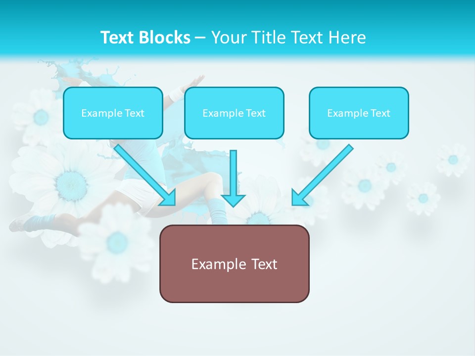 Biceps Flower Action PowerPoint Template