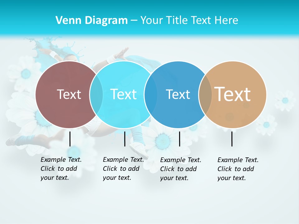 Biceps Flower Action PowerPoint Template