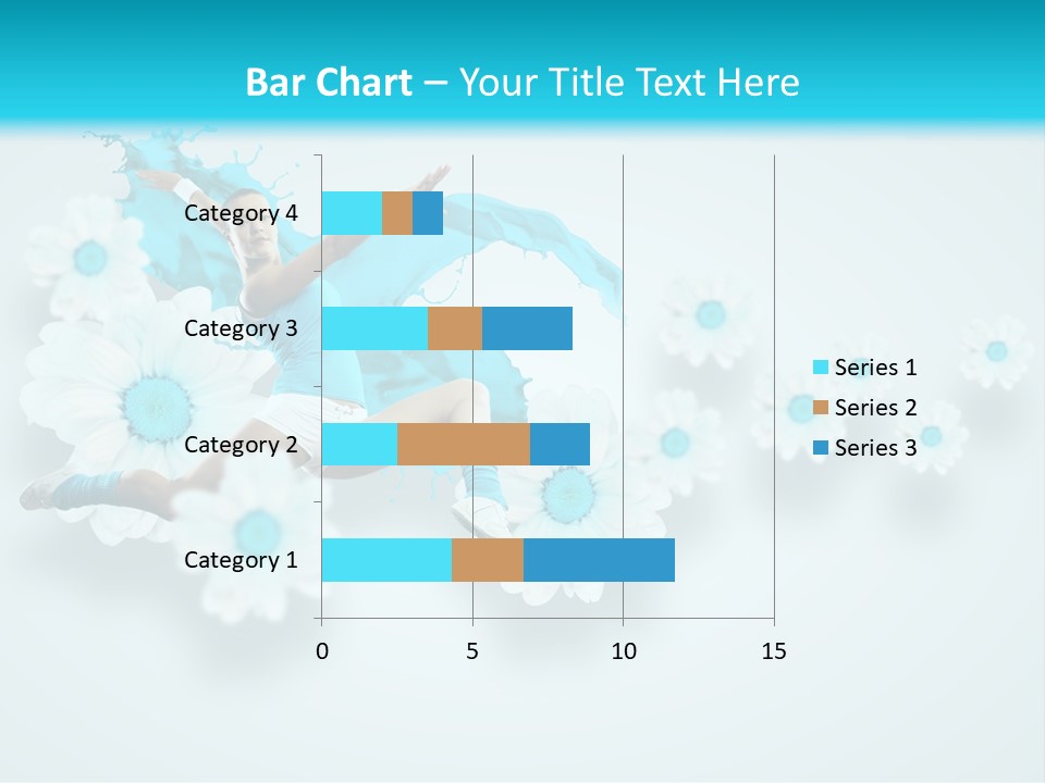 Biceps Flower Action PowerPoint Template