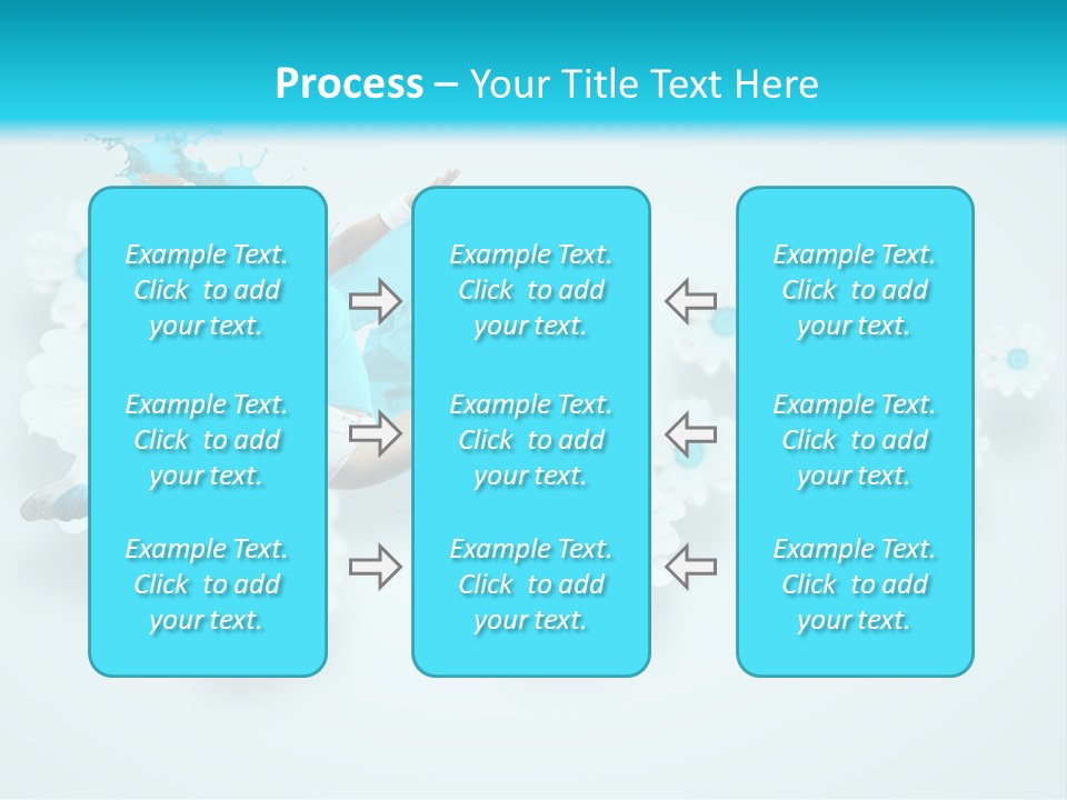 Biceps Flower Action PowerPoint Template