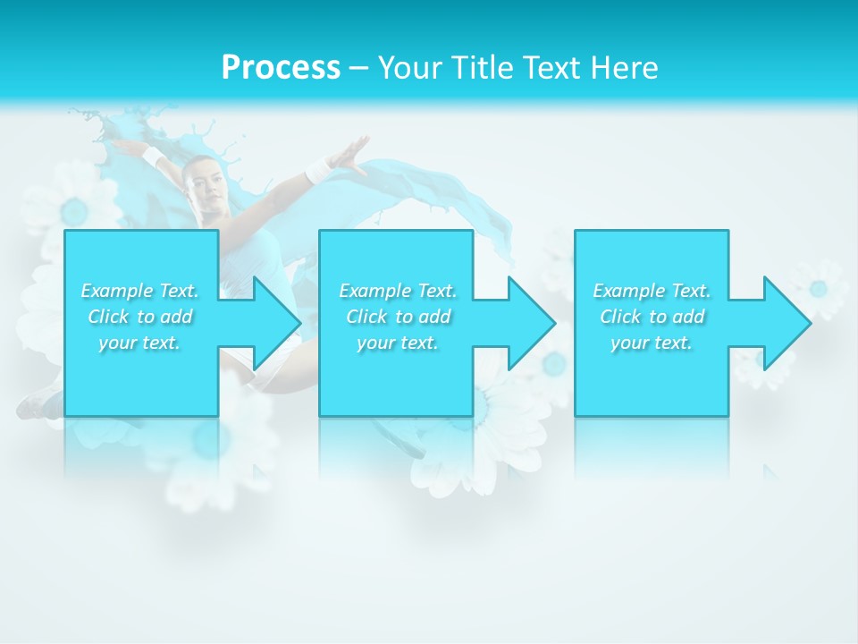 Biceps Flower Action PowerPoint Template