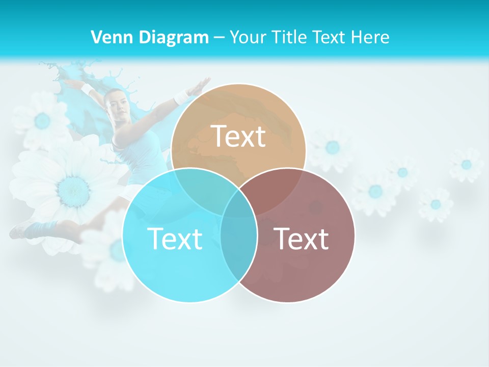 Biceps Flower Action PowerPoint Template