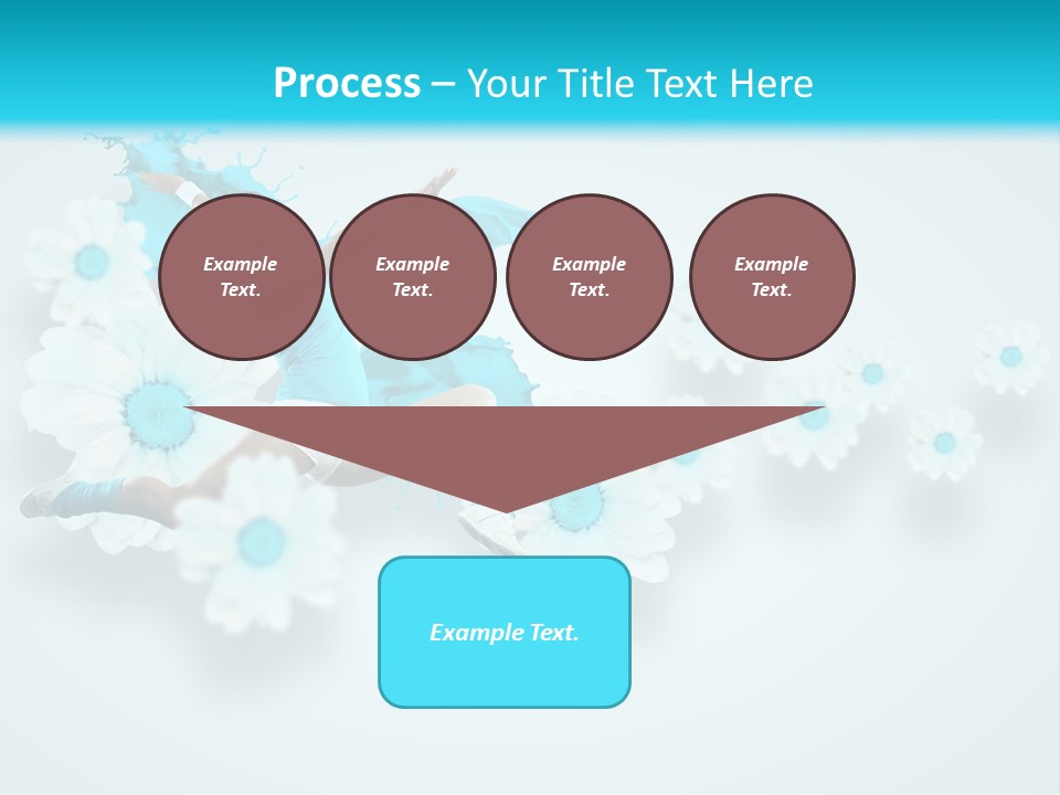 Biceps Flower Action PowerPoint Template