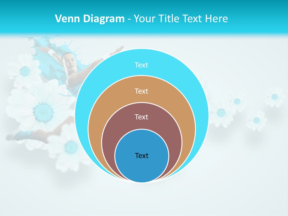 Biceps Flower Action PowerPoint Template