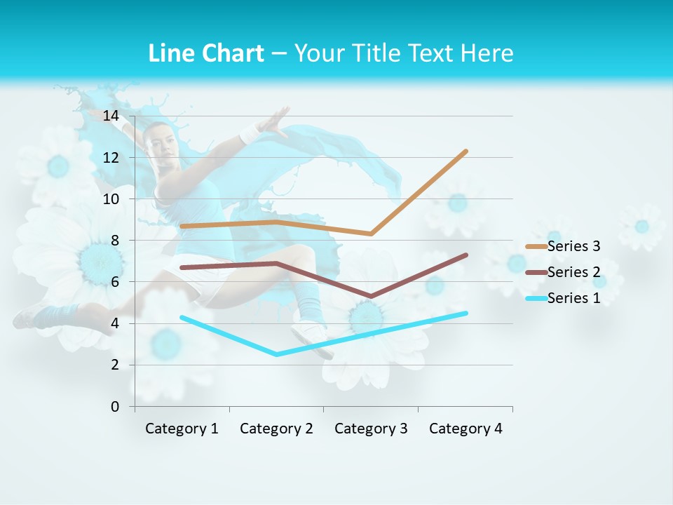 Biceps Flower Action PowerPoint Template