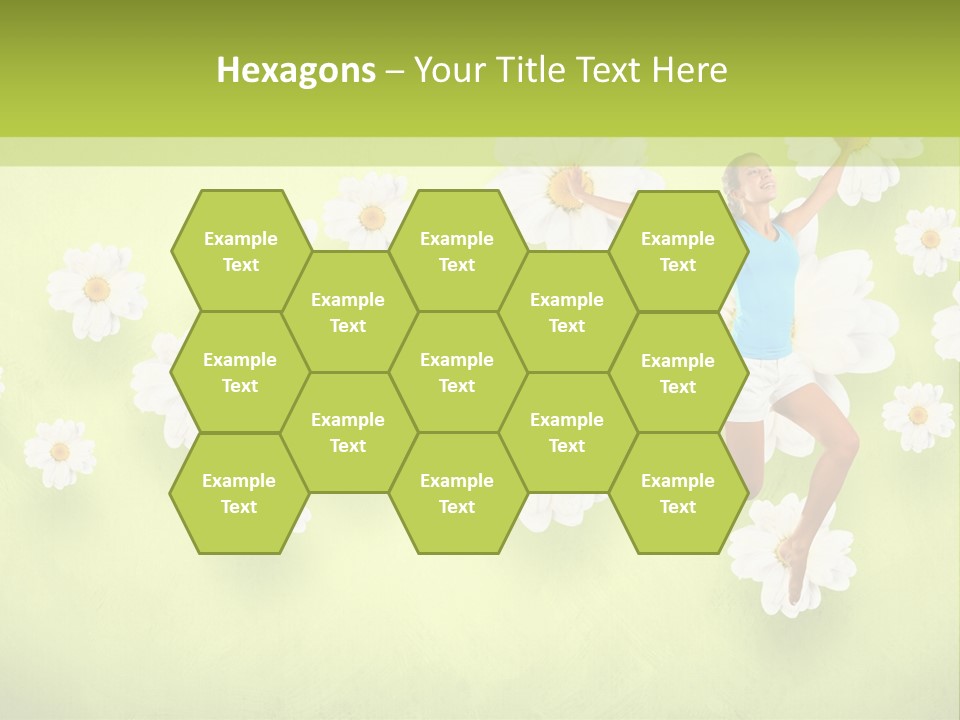 Sporty Exercise Joy PowerPoint Template