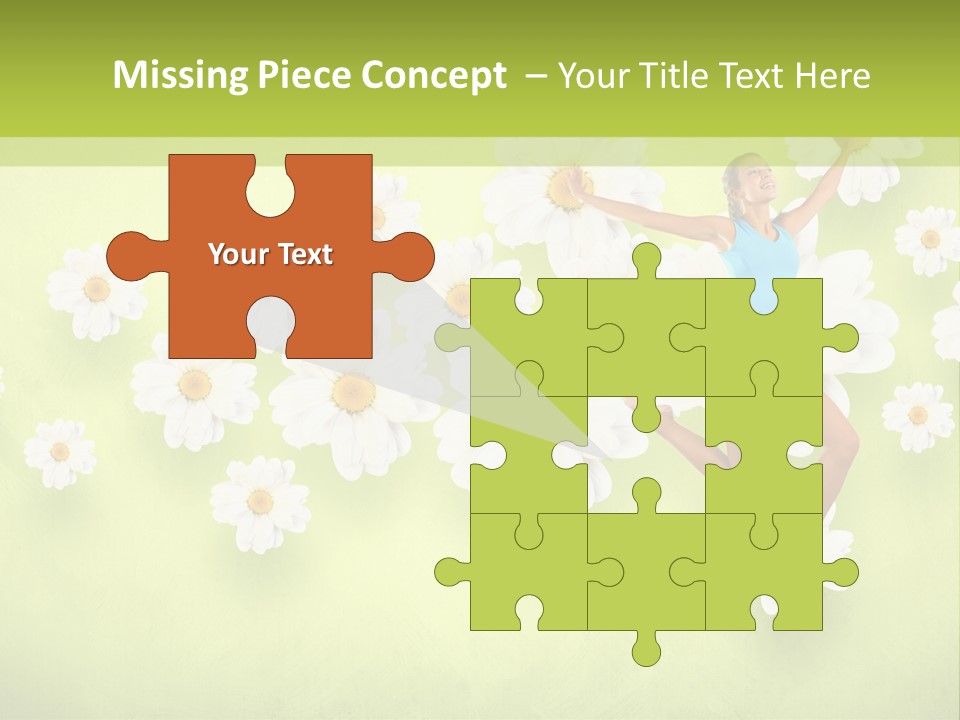 Sporty Exercise Joy PowerPoint Template