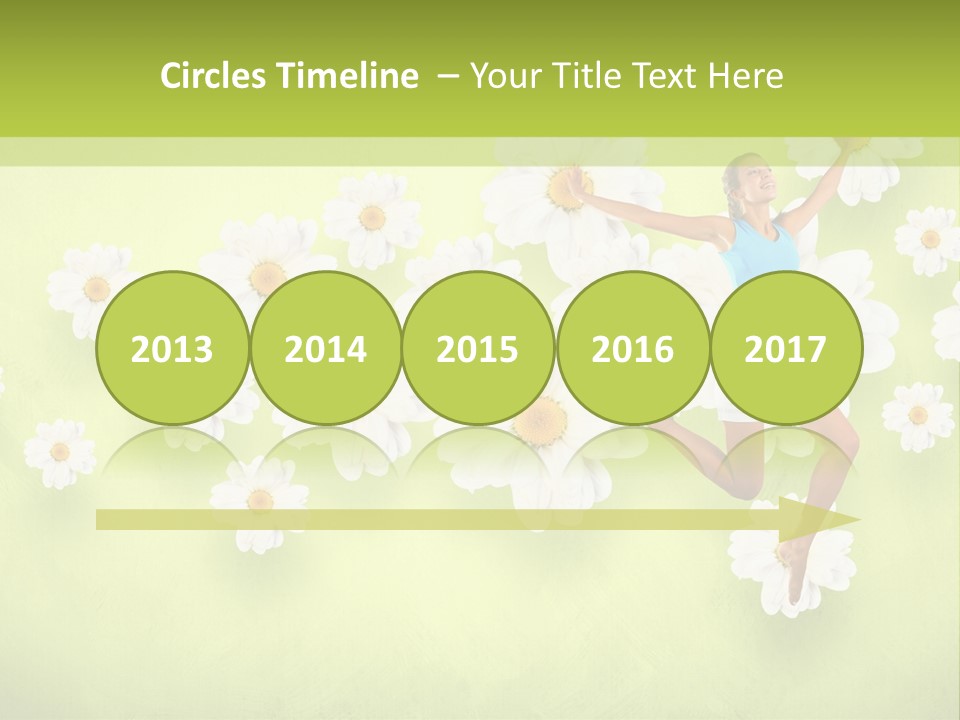 Sporty Exercise Joy PowerPoint Template