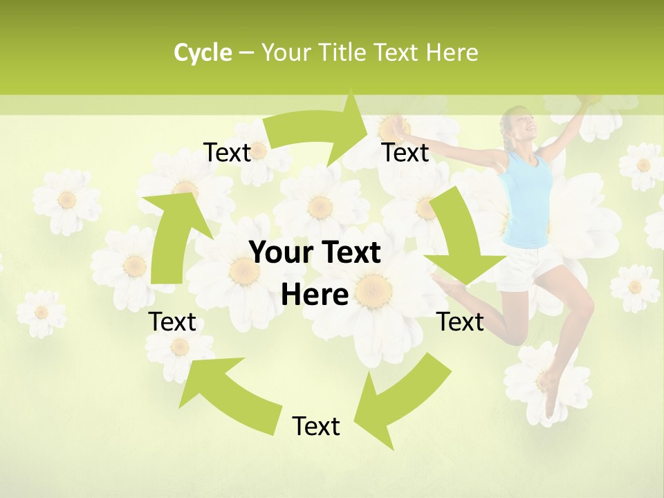 Sporty Exercise Joy PowerPoint Template