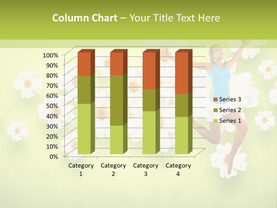 Sporty Exercise Joy PowerPoint Template