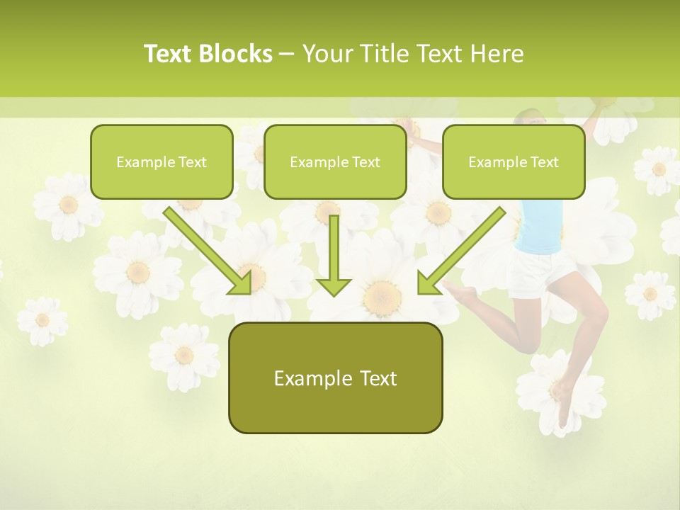 Sporty Exercise Joy PowerPoint Template