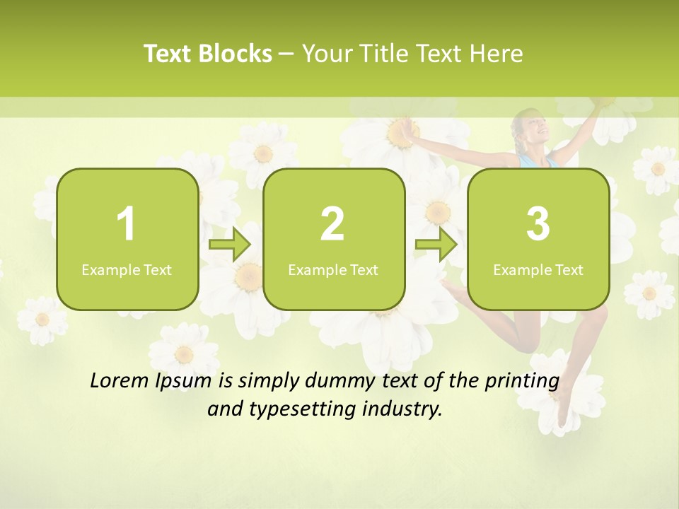 Sporty Exercise Joy PowerPoint Template