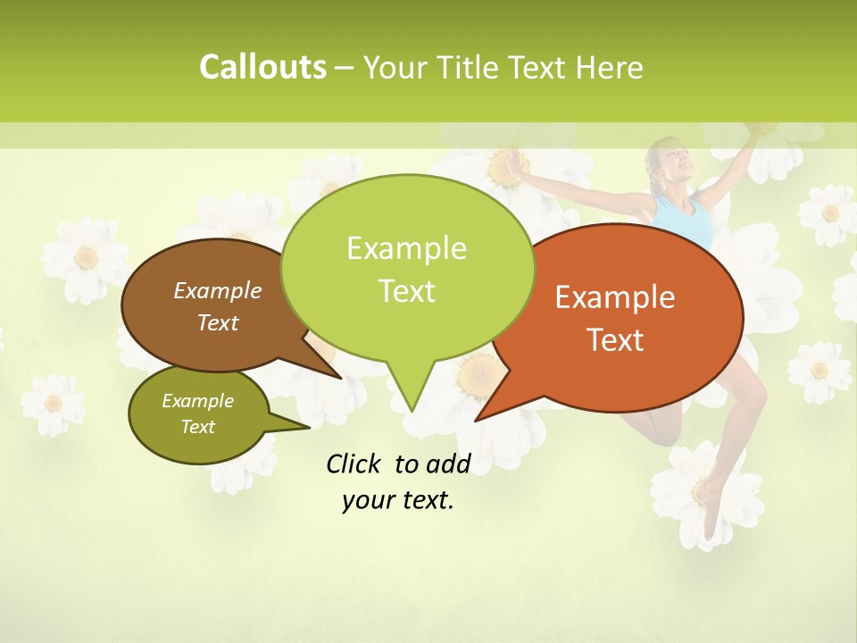 Sporty Exercise Joy PowerPoint Template