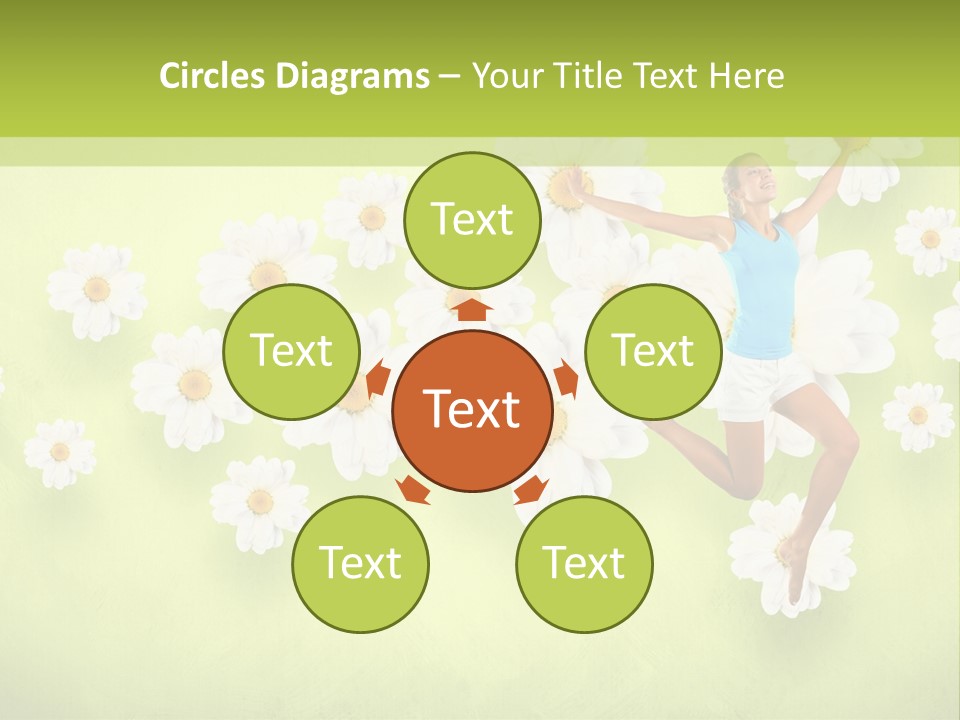 Sporty Exercise Joy PowerPoint Template