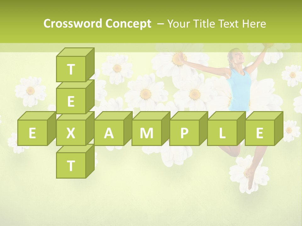 Sporty Exercise Joy PowerPoint Template