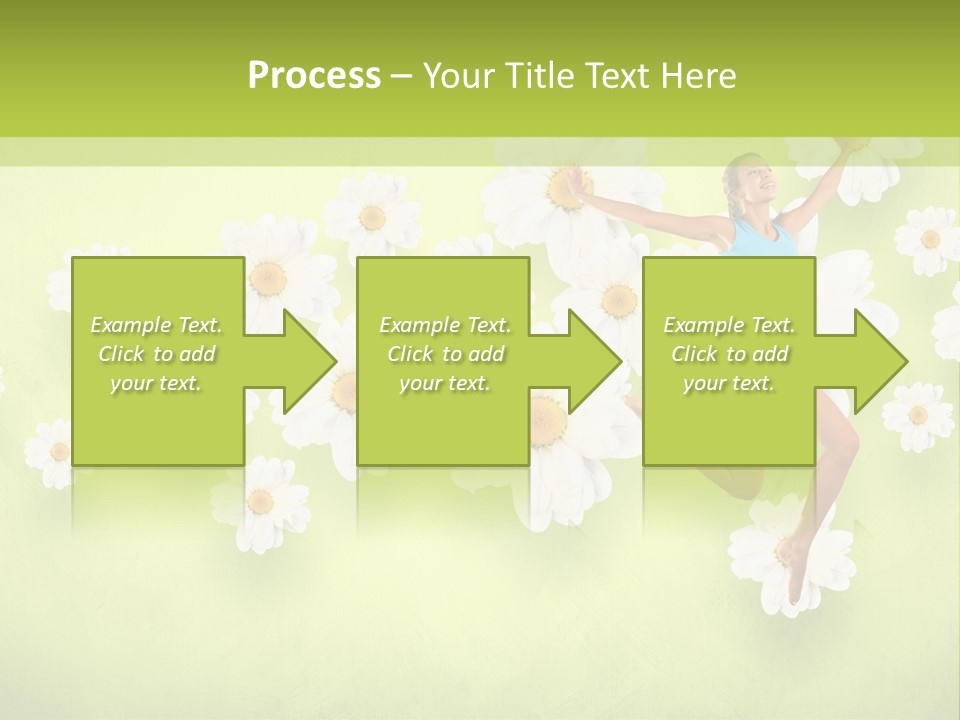 Sporty Exercise Joy PowerPoint Template