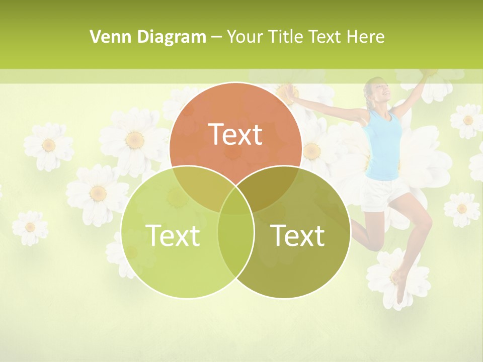 Sporty Exercise Joy PowerPoint Template