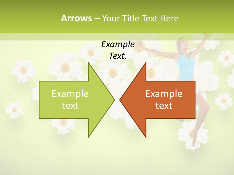 Sporty Exercise Joy PowerPoint Template