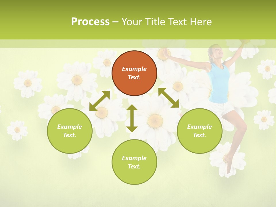 Sporty Exercise Joy PowerPoint Template