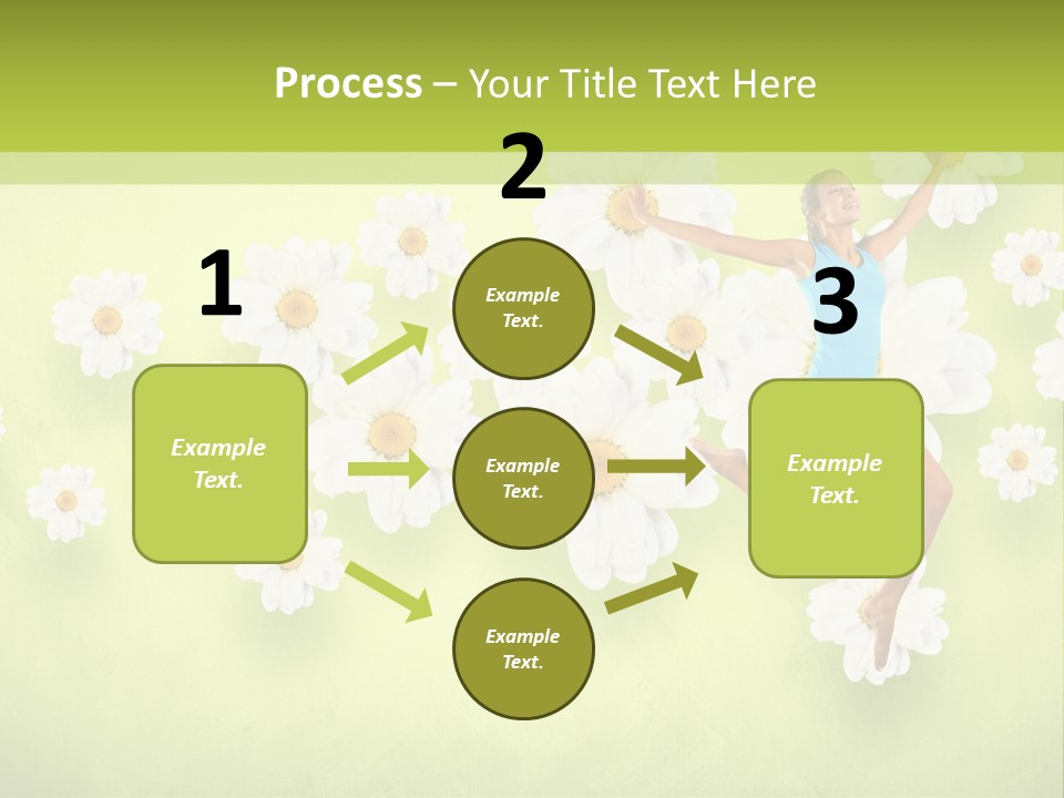 Sporty Exercise Joy PowerPoint Template