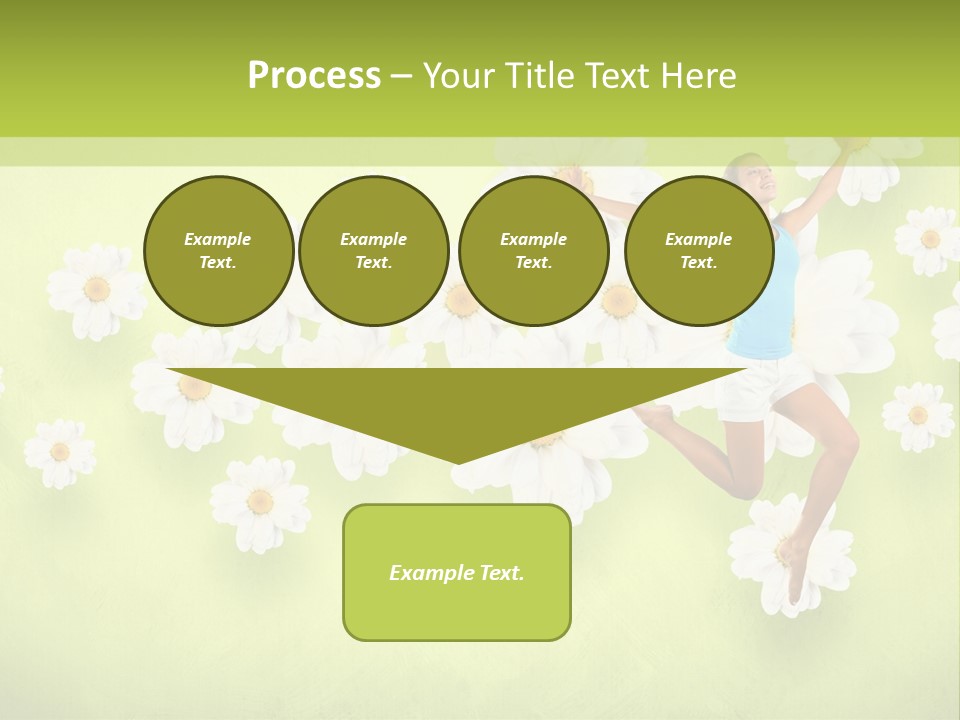 Sporty Exercise Joy PowerPoint Template