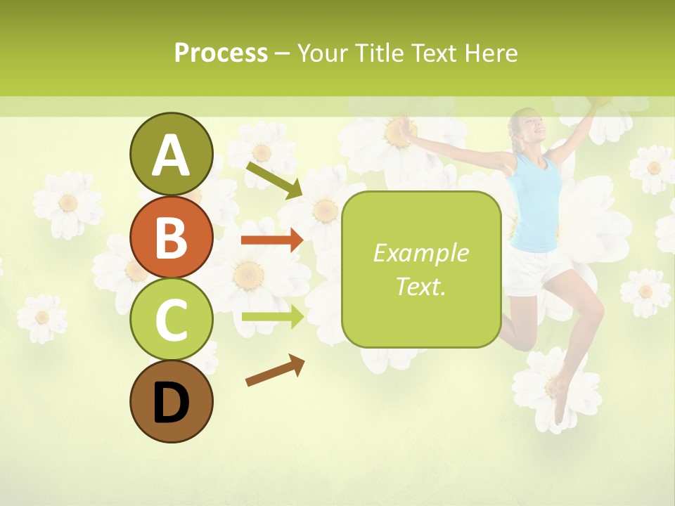 Sporty Exercise Joy PowerPoint Template