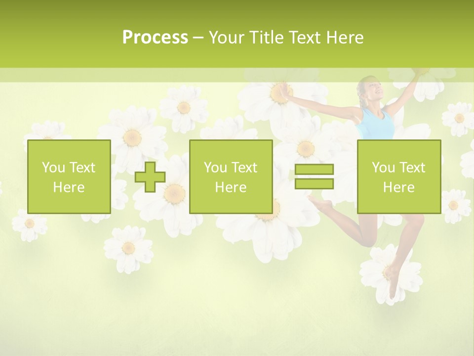 Sporty Exercise Joy PowerPoint Template