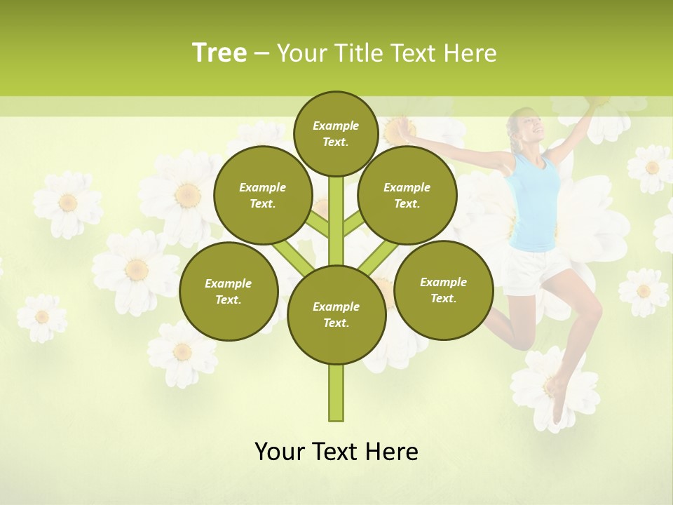 Sporty Exercise Joy PowerPoint Template