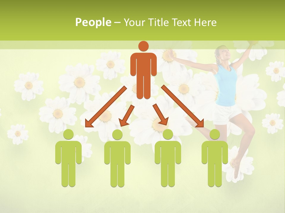 Sporty Exercise Joy PowerPoint Template