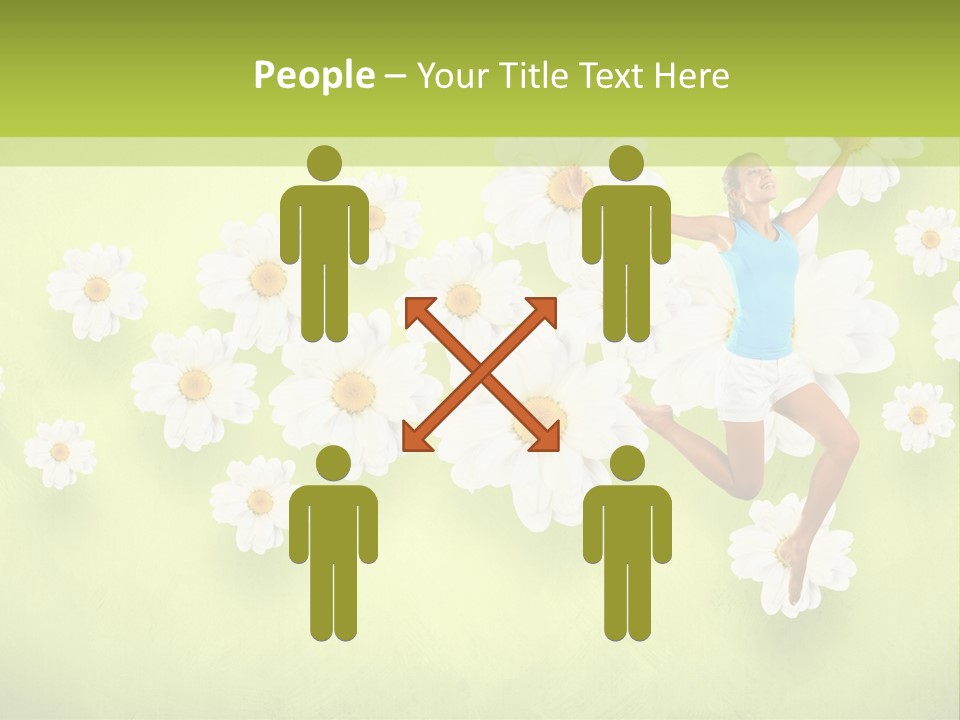 Sporty Exercise Joy PowerPoint Template