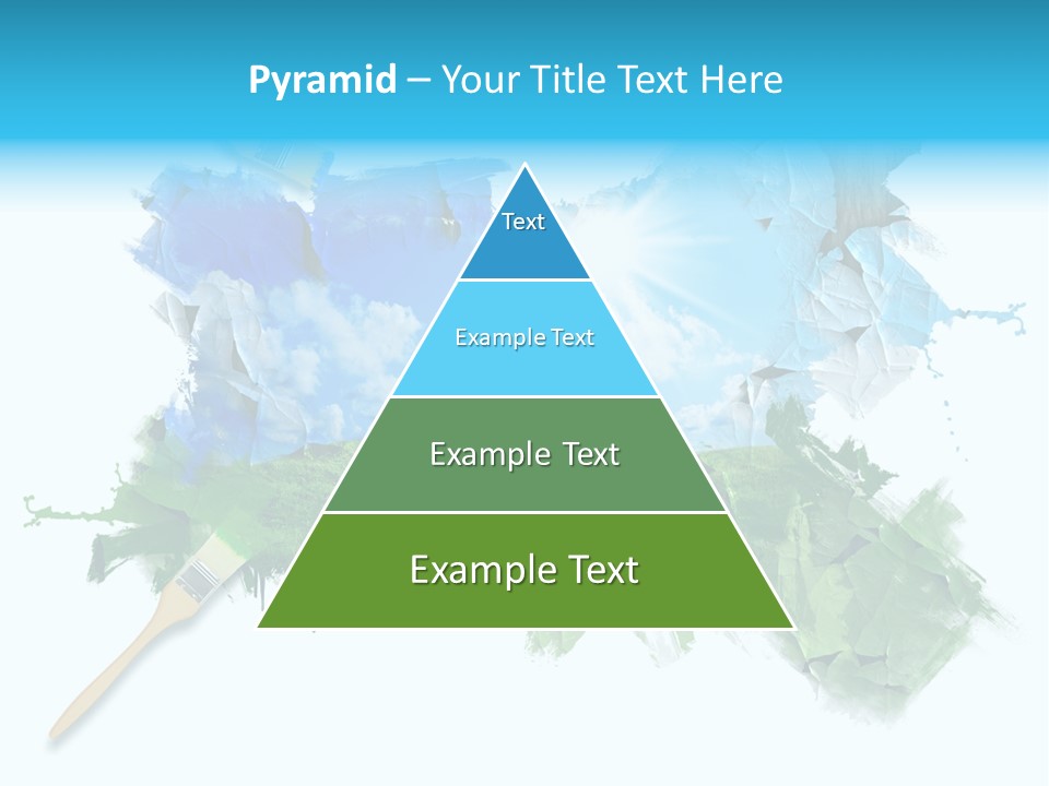 Path Grassland Illustration PowerPoint Template