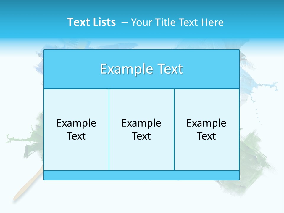 Path Grassland Illustration PowerPoint Template