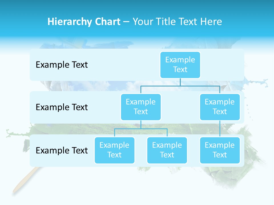 Path Grassland Illustration PowerPoint Template