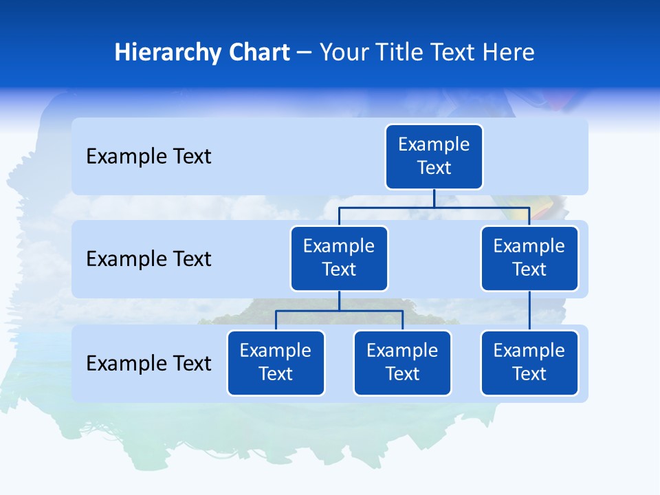 Resort Illustration Travel PowerPoint Template