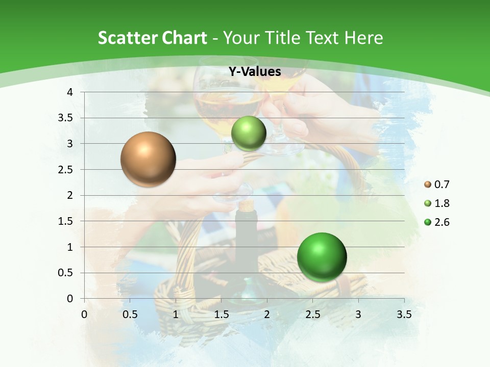 Illustration Two Green PowerPoint Template