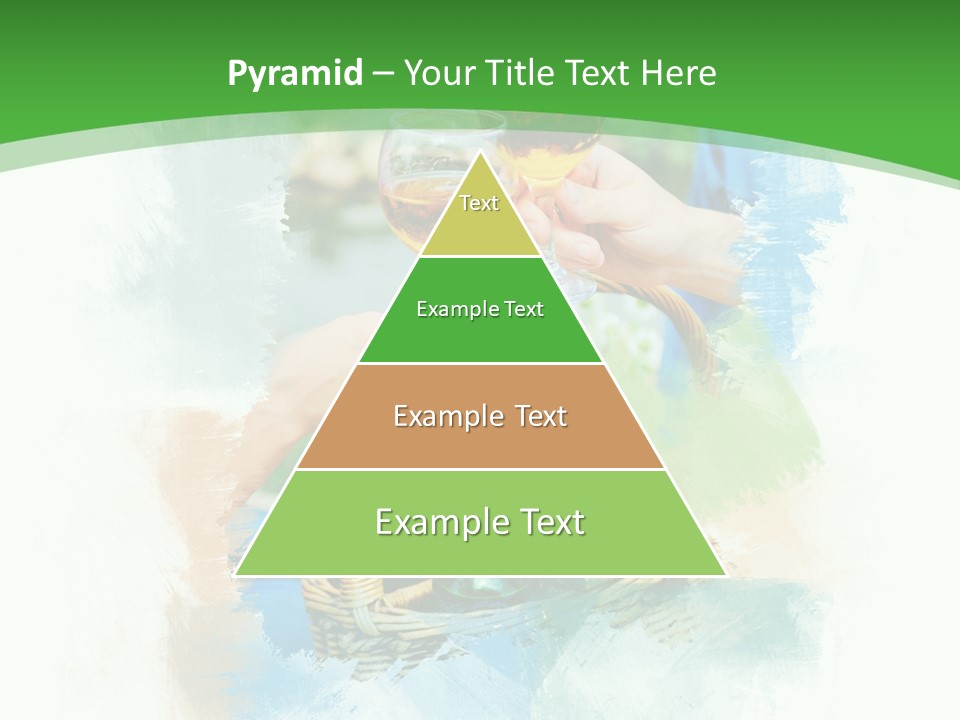 Illustration Two Green PowerPoint Template